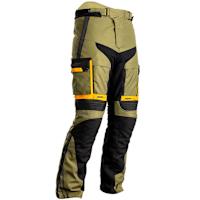 RST Pro Series Adventure-X CE Textile Trousers - Green / Ochre