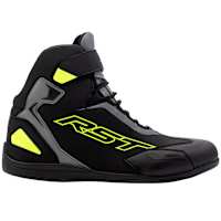 RST Sabre Motor CE Shoes - Black / Grey / Flo Yellow 