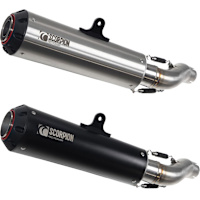 Scorpion Red Power Slip-On Exhaust - Honda CMX500 Rebel (17-19)