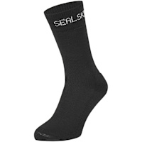 Sealskinz Suffield Solo Merino Liner Socks - Black