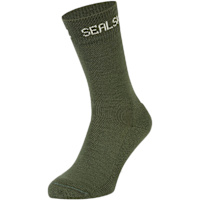 Sealskinz Suffield Solo Merino Liner Socks - Olive
