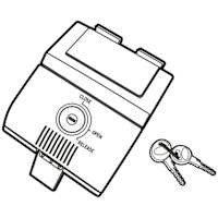 Shad SH50 Replacement Locking Mechanism - D1B50MAR