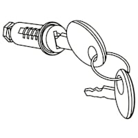 Shad Top Box Replacement Lock And Key (SH26 - SH46) - 201722R