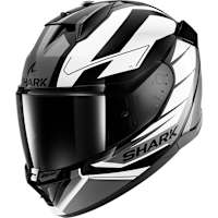 Shark D-Skwal 3 - Sizler Gloss Black / White / Anthracite