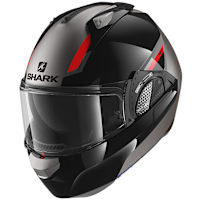 Shark Evo GT - Sean Anthracite / Black / Red