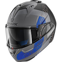Shark Evo-One 2 Slasher - Anthracite / Black / Blue