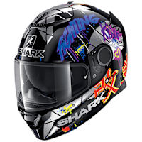 Shark Spartan 1.2 - Lorenzo Replica Black / Red