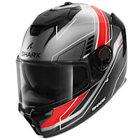 Shark Spartan GT Pro - Toryan Matt Anthracite / Red / Black