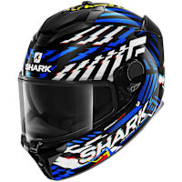 Shark Spartan GT V2 - E-Brake Black / Blue / White