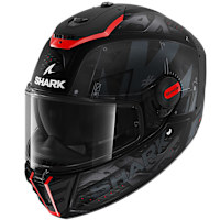 Shark Spartan RS - Stingrey Matt Black / Red / Anthracite