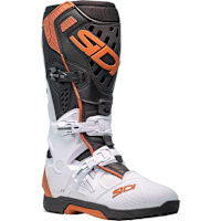 Sidi Crossair CE Boots - White / Black / Bronze