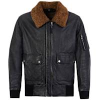 Spada Turbine Leather Jacket - Black