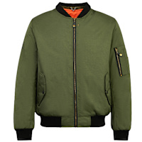 Spada Air Force MA1 CE Textile Jacket - Olive