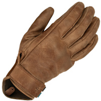 Spada Clutch CE Leather Gloves - Cognac Brown