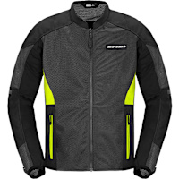 Spidi Super Net Textile Jacket - Black / Fluo Yellow