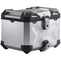 SW Motech Trax Adv Aluminium Top Box - Silver