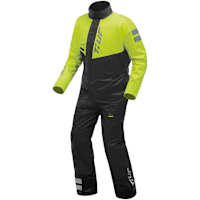 Combinaison De Pluie Intégrale Revit Pacific 4 H2O – Pour Moto (Noire/jaune, Taille S)