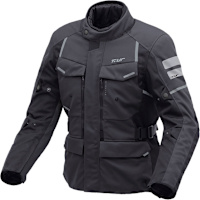 T.ur Lapland Hydroscud Textile Jacket - Dark Anthracite / Black