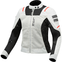 T.ur Ladies Elba Evo Textile Jacket - Ice / Black