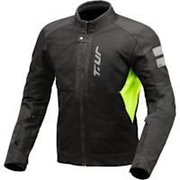 T.ur Siena Textile Jacket - Black / Fluo Yellow