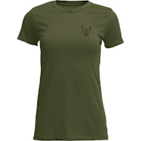 Thor Ladies Patched Up T-Shirt - Military Green
