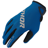 Thor Ridemode Textile Gloves - Static Blue
