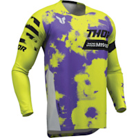 Thor Launchmode Jersey - Bleach Grey / Acid