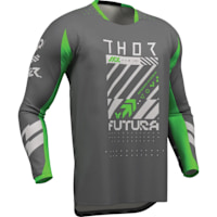 Thor Launchmode Jersey - Futura Charcoal / Green