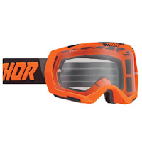 Thor Regiment Goggles - Fluo Orange / Black / Clear Lens