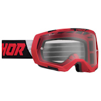 Thor Regiment Goggles - Red / Black / Clear Lens
