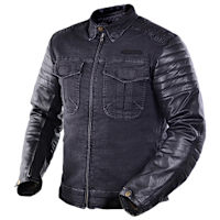 Trilobite Acid Scrambler Denim Jacket - Black