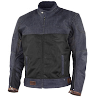 Trilobite Airtech Aramid Denim Jacket - Black / Blue