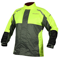 Trilobite Raintec Waterproof Jacket - Grey / Fluo Yellow 