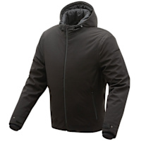 Tucano Urbano Bormio Hydroscud Textile Jacket - Black