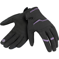 Tucano Urbano Ladies Miky Evo Textile Gloves - Black / Lavender