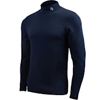 Zerofit Heatrub Move Base Layer Long Sleeve Shirt - Navy