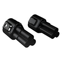Denali 3-Pin Waterproof Caps For CANsmart / DialDim Controller - Pair