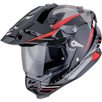 Scorpion ADF-9000 Air - Feat Black / Silver / Red