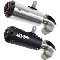Scorpion Red Power Slip-On Exhaust - Kawasaki Ninja 1100 SX (2025)
