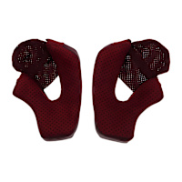 Bell Bullitt Cheek Pads - Dark Red