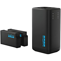 GoPro Dual Battery Charger (MAX2) + 2 Enduro Batteries