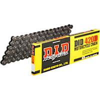 D.I.D Standard Drive Chain - 420 Pitch 104 Links - Steel