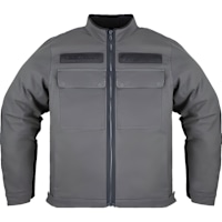 Icon Mototanker CE Textile Jacket - Grey
