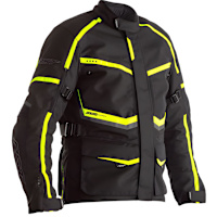 RST Maverick CE Textile Jacket - Black / Neon