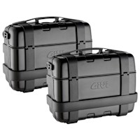 Givi TRK33BPACK2 Trekker Black Monokey Panniers (Pair) - 66 Litre Total Capacity