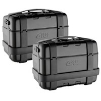 Givi TRK46BPACK2 Trekker Black Monokey Panniers (Pair) - 92 Litre Total Capacity