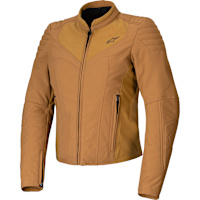 Alpinestars Stella Isla WR Jacket - Utility Brown / Light Gold