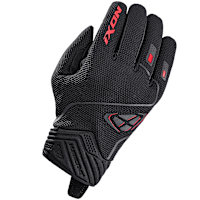 Ixon Hurricane 2 Textile Gloves - Black / Red