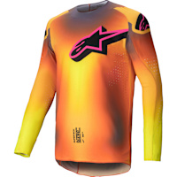 Alpinestars Supertech Lipan Jersey - Yellow / Pink
