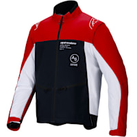 Alpinestars Lite-Dura Softshell Jacket - Black / Bright Red / White